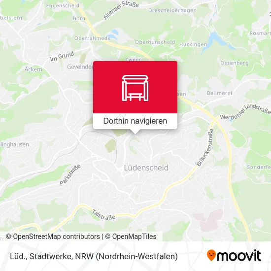 Lüd., Stadtwerke Karte