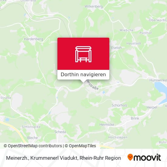 Meinerzh., Krummenerl Viadukt Karte