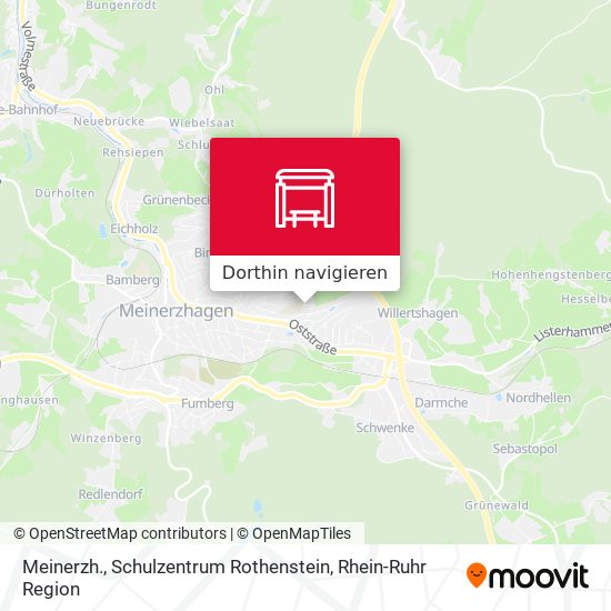 Meinerzh., Schulzentrum Rothenstein Karte