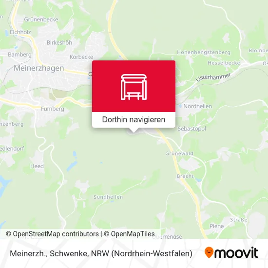 Meinerzh., Schwenke Karte