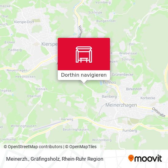 Meinerzh., Gräfingsholz Karte