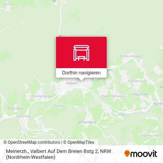 Meinerzh., Valbert Auf Dem Breien Bstg 2 Karte