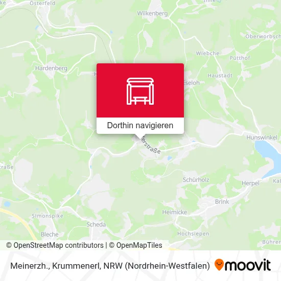 Meinerzh., Krummenerl Karte