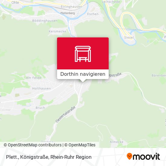 Plett., Königstraße Karte