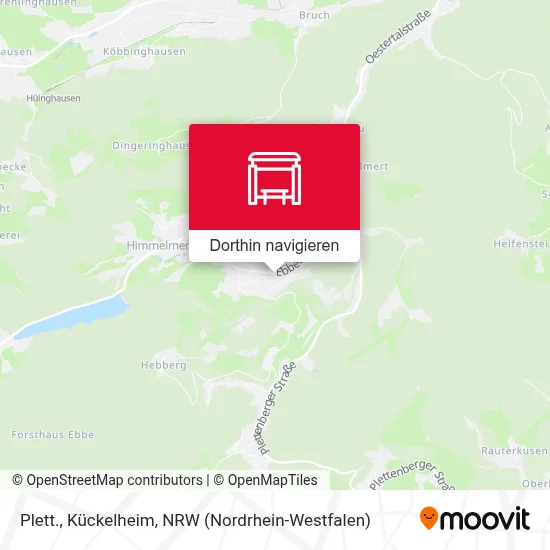 Plett., Kückelheim Karte