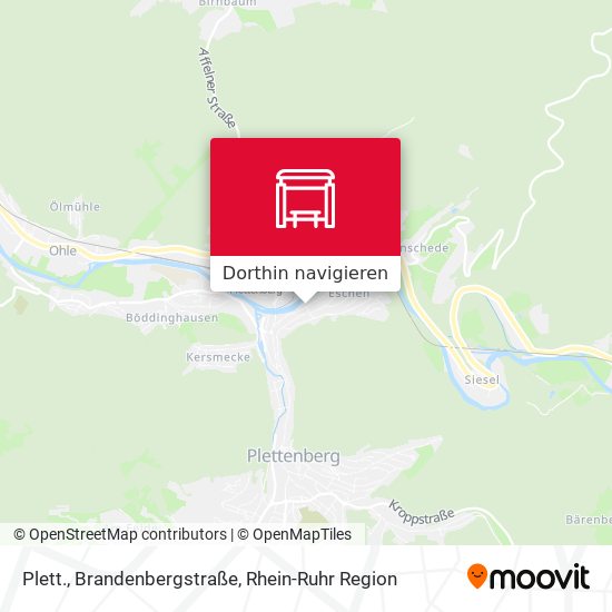 Plett., Brandenbergstraße Karte
