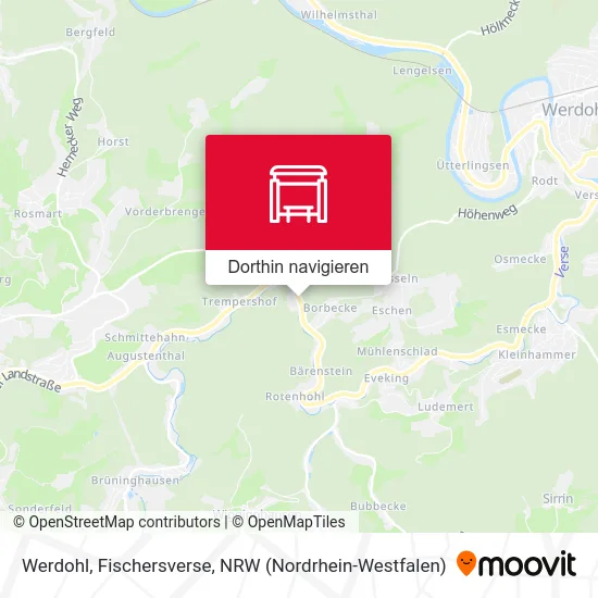 Werdohl, Fischersverse Karte