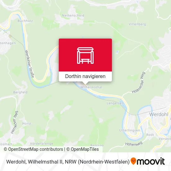 Werdohl, Wilhelmsthal II Karte