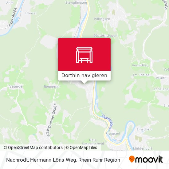 Nachrodt, Hermann-Löns-Weg Karte