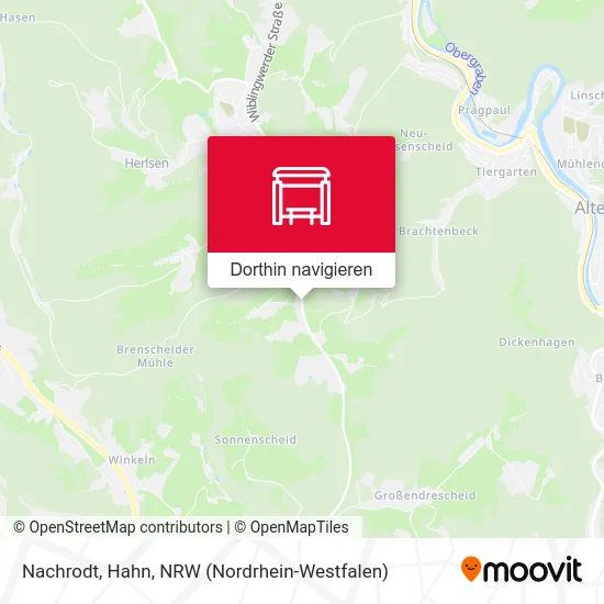 Nachrodt, Hahn Karte