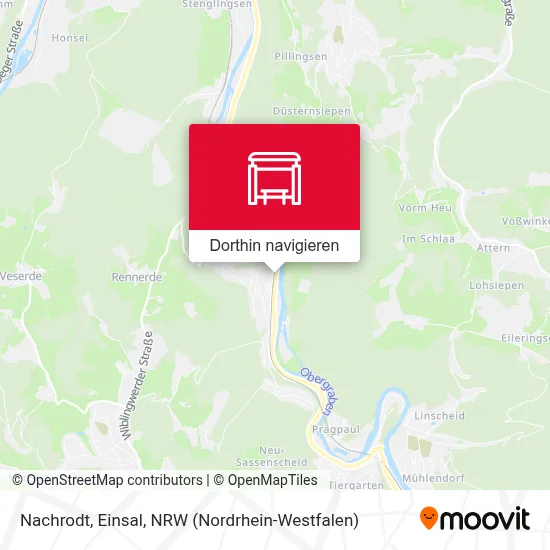 Nachrodt, Einsal Karte