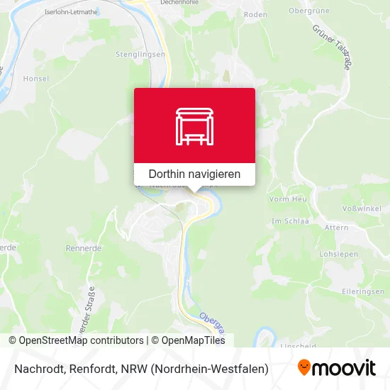 Nachrodt, Renfordt Karte