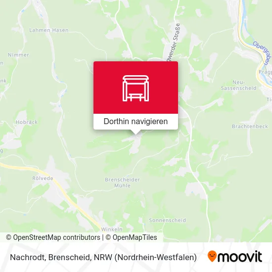 Nachrodt, Brenscheid Karte