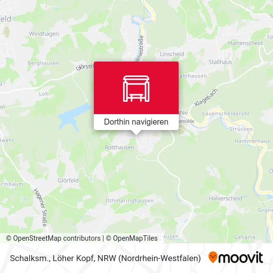 Schalksm., Löher Kopf Karte