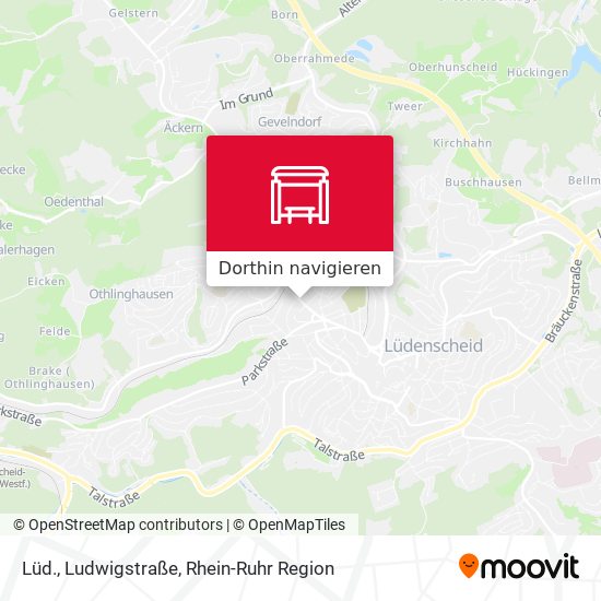 Lüd., Ludwigstraße Karte