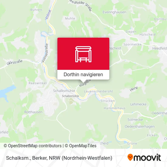 Schalksm., Berker Karte