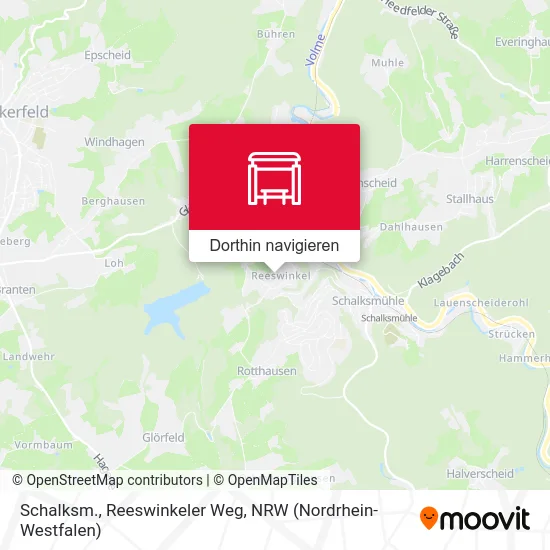 Schalksm., Reeswinkeler Weg Karte