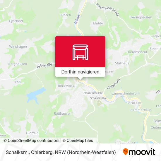 Schalksm., Ohlerberg Karte