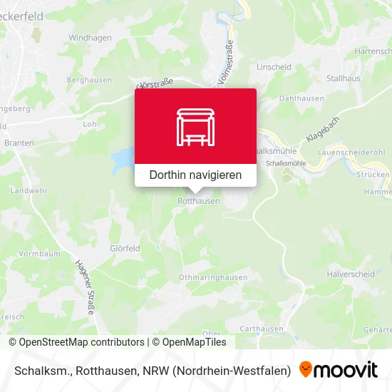 Schalksm., Rotthausen Karte