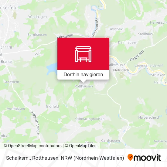 Schalksm., Rotthausen Karte