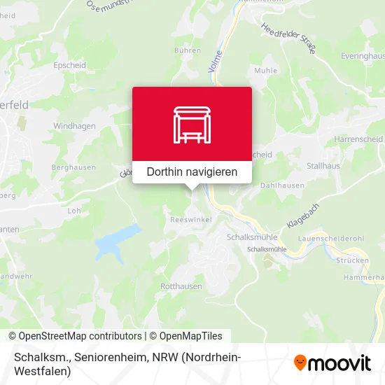 Schalksm., Seniorenheim Karte