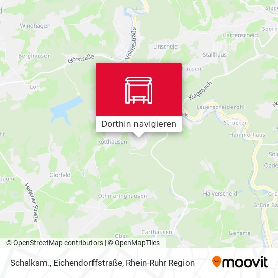 Schalksm., Eichendorffstraße Karte