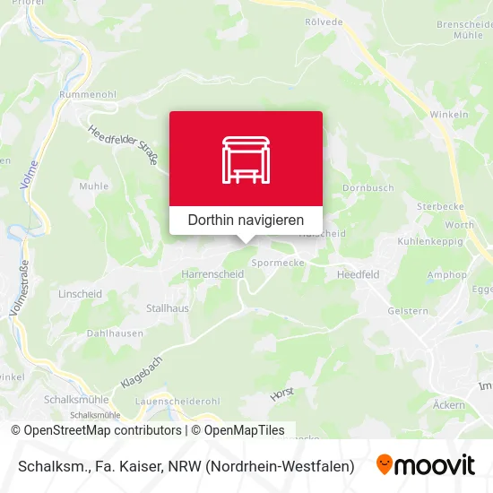 Schalksm., Fa. Kaiser Karte