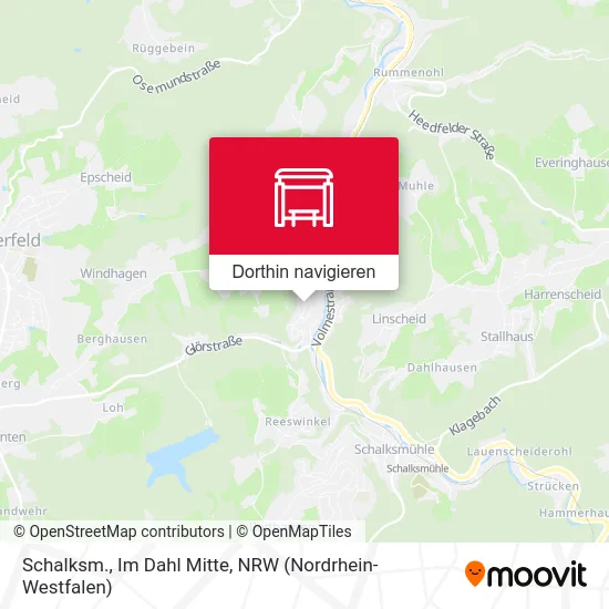 Schalksm., Im Dahl  Mitte Karte