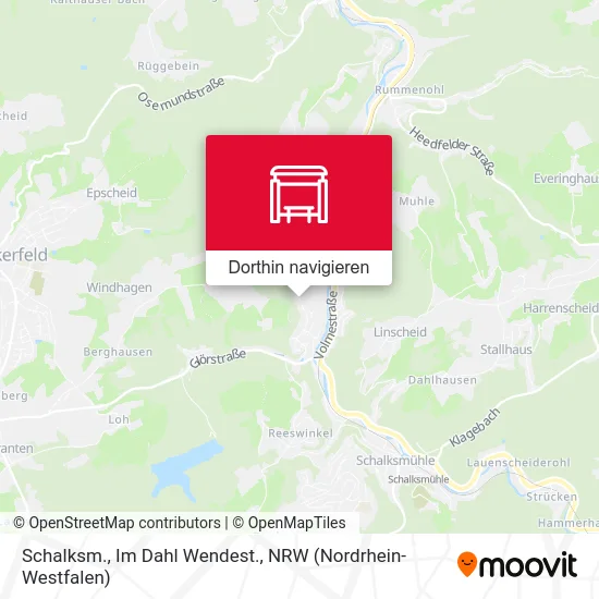 Schalksm., Im Dahl Wendest. Karte