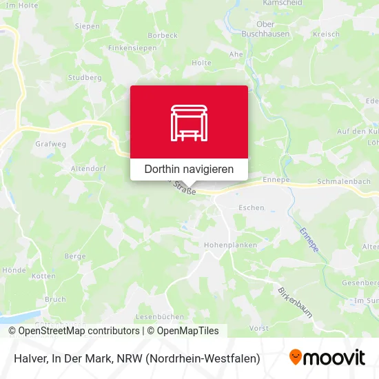 Halver, In Der Mark Karte