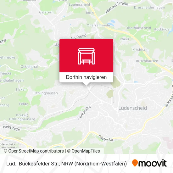 Lüd., Buckesfelder Str. Karte