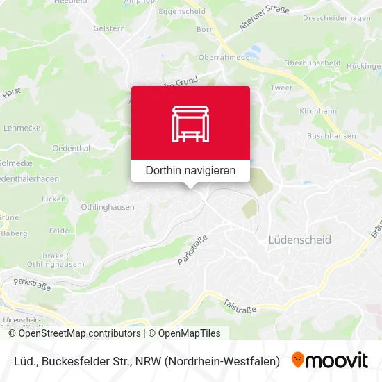 Lüd., Buckesfelder Str. Karte