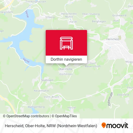 Herscheid, Ober-Holte Karte