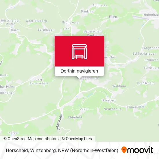 Herscheid, Winzenberg Karte
