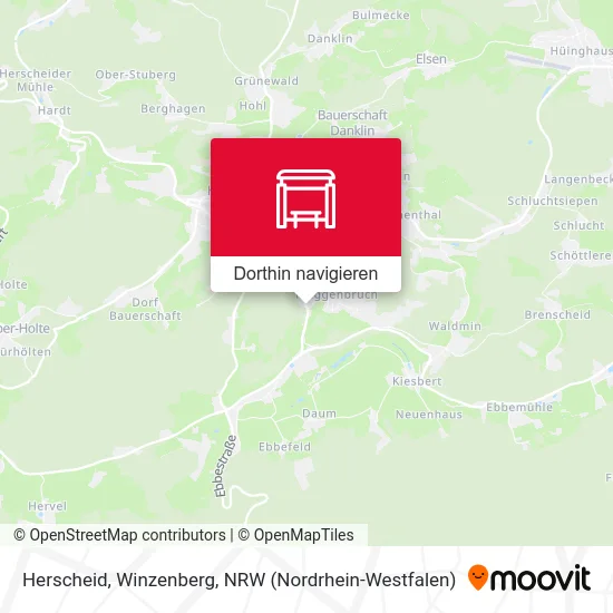 Herscheid, Winzenberg Karte