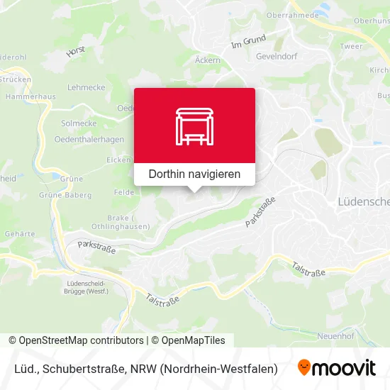 Lüd., Schubertstraße Karte