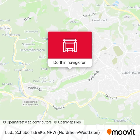 Lüd., Schubertstraße Karte