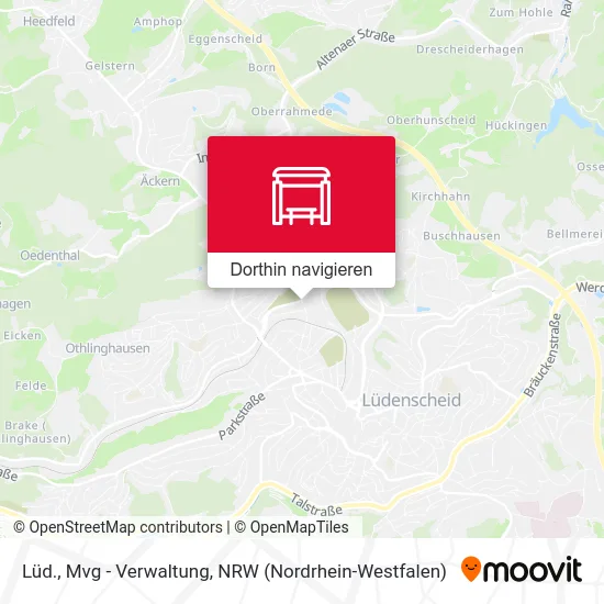 Lüd., Mvg - Verwaltung Karte