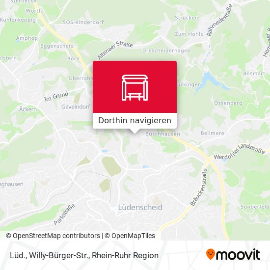 Lüd., Willy-Bürger-Str. Karte