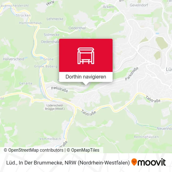 Lüd., In Der Brummecke Karte