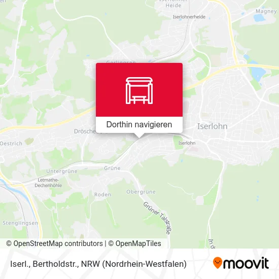 Iserl., Bertholdstr. Karte