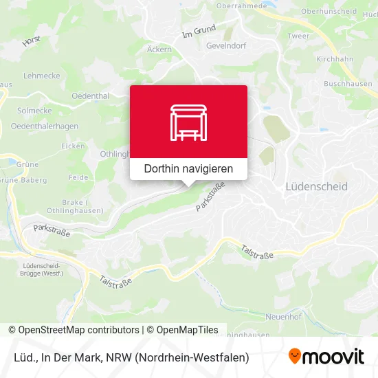 Lüd., In Der Mark Karte