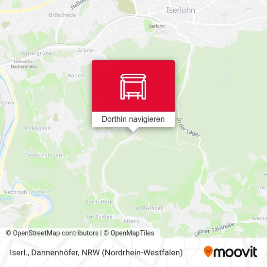 Iserl., Dannenhöfer Karte