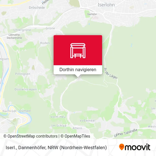 Iserl., Dannenhöfer Karte