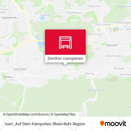 Iserl., Auf Dem Kämpchen Karte