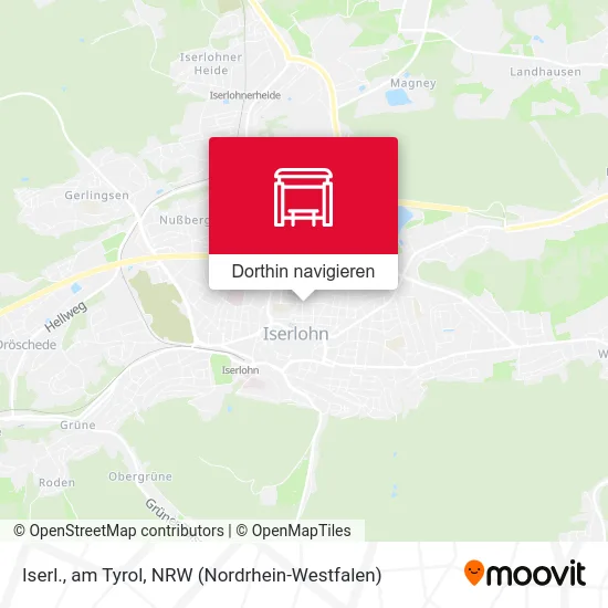 Iserl., am Tyrol Karte