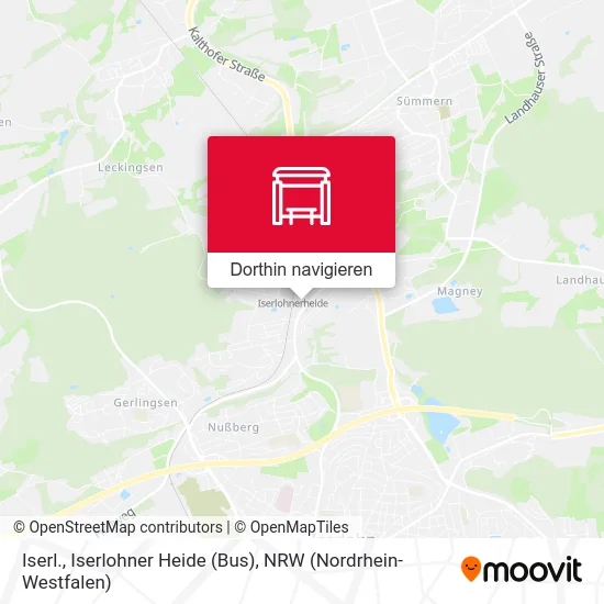 Iserl., Iserlohner Heide (Bus) Karte