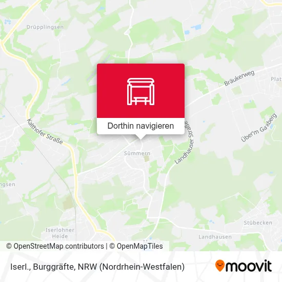 Iserl., Burggräfte Karte