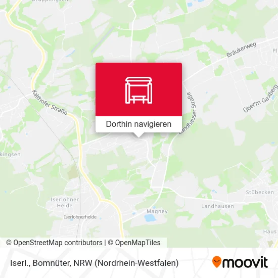 Iserl., Bomnüter Karte