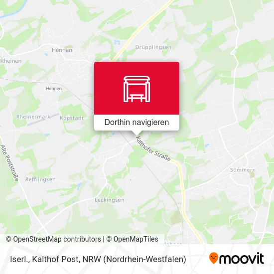 Iserl., Kalthof Post Karte